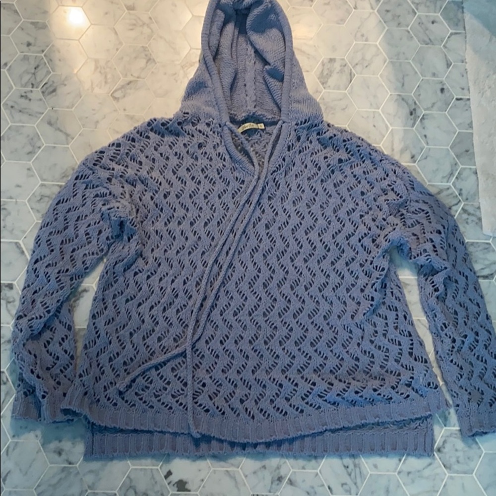 Soft knit hoodie
